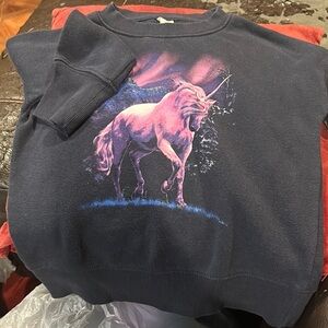 Unicorn Graphic Sweatshirt